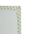 thumbnail image 2 of Ambesonne Green Fitted Sheet, Vintage Retro Polka Dots, Queen Size, Pale Green and White, 2 of 2