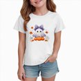 thumbnail image 2 of CAUYDY Toddler Girls Boys Halloween Shirt Cute Graphic Tshirt Kids Outfits Short Sleeve Tees Tops,13-14 Y, 2 of 6