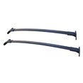 thumbnail image 2 of BrightLines Roof Rack Crossbars Replacement for 2016-2019 Ford Explorer for Kayak Luggage Ski Bike Carrier, a Set of 2pcs, Black Aluminum Top Cargo Rack, 2 of 10