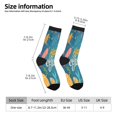 thumbnail image 2 of Balery Happy Easter Calcetas Largas con Estampado para Hombre y Mujer – Suaves y Transpirables, Talla Única (US 5-11), 2 of 6