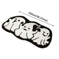 thumbnail image 3 of Halloween Bathroom Rug Gothic Bat Pumpkin Bath Mat Non 24x16IN Water Absorbent Shower Rug For Bathroom Kitchen Porch Holiday Area Rugs Large Classroom Small Rug Bohemian Throw Throw Blanket with, 3 of 4