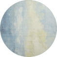 thumbnail image 2 of Addison Rugs Mayfield Premium Machine Washable Transitional Abstract Denim Round Rug, 8' x 8', 2 of 6