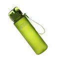 thumbnail image 4 of Jooan's Kitchen Water Bottle Portable Plastic Drinking Cup Leakproof Sports Travel Drinkware Outdoor Bottle, Green, 400ML, 4 of 9