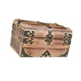 thumbnail image 4 of Caja de joyas de madera caja de almacenamiento de joyas multipropósito Fácil de transportar y almacenar el organizador de joyas de madera para pulsera Color de madera, 4 of 8