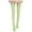 Vert Clair, variante sur adviicd Bas Aguichant Cuisse Bas Résille Cuisse pour Femmes Haut en Dentelle de Silicone Transparent au-Dessus du Genou (Rose, Taille Unique)