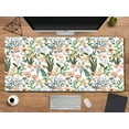 thumbnail image 6 of Desk Mat, Extended Large Gaming Mouse Pad, XXL Keyboard Pad Desktop Protector Mat（31.5x15.75 in）, Mousepad with Non-Slip Rubber Base and Tightly Stitched Edges, Beautiful Floral, 6 of 6