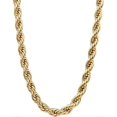 thumbnail image 1 of Cadena de cuerda de acero inoxidable yuxing 18 k 2,5 mm 3 mm 4 mm 24 pulgadas, 1 of 4