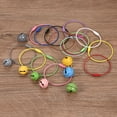 thumbnail image 5 of Uxcell Cable Key Rings 160mm Wire Keychain Twist Loops Yellow 4 Pack, 5 of 6