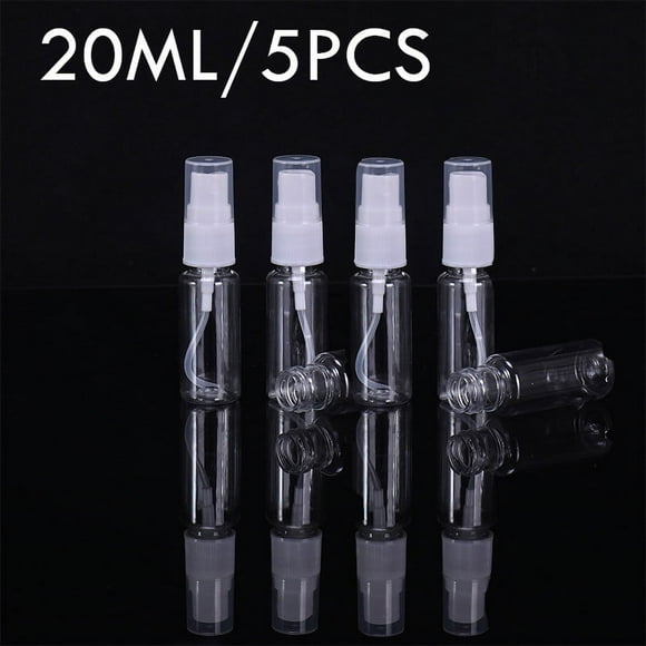 Cyber_Monday Deals!Black_Friday Deals 50% off Clear! Byikun Transparent Plastic Spray Bottle Small Spray Bottle With Plastic Sprayer 20ML