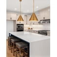 thumbnail image 5 of 6011P18-RB-Z-Lite-Eaton - 1 Light Pendant in Sleek Style - 18 Inches Wide by 15.5 Inches High-Rubbed Brass  Finish, 5 of 7
