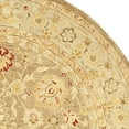thumbnail image 2 of SAFAVIEH Anatolia Tracy Traditional Wool Area Rug, Tan/Ivory, 8' x 8' Round, 2 of 3