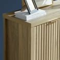 thumbnail image 7 of OAKHAM Fluted Sideboard Buffet, Storage Cabinet with Adjustable Shelves, Sunwashed Ash Oak, 7 of 7