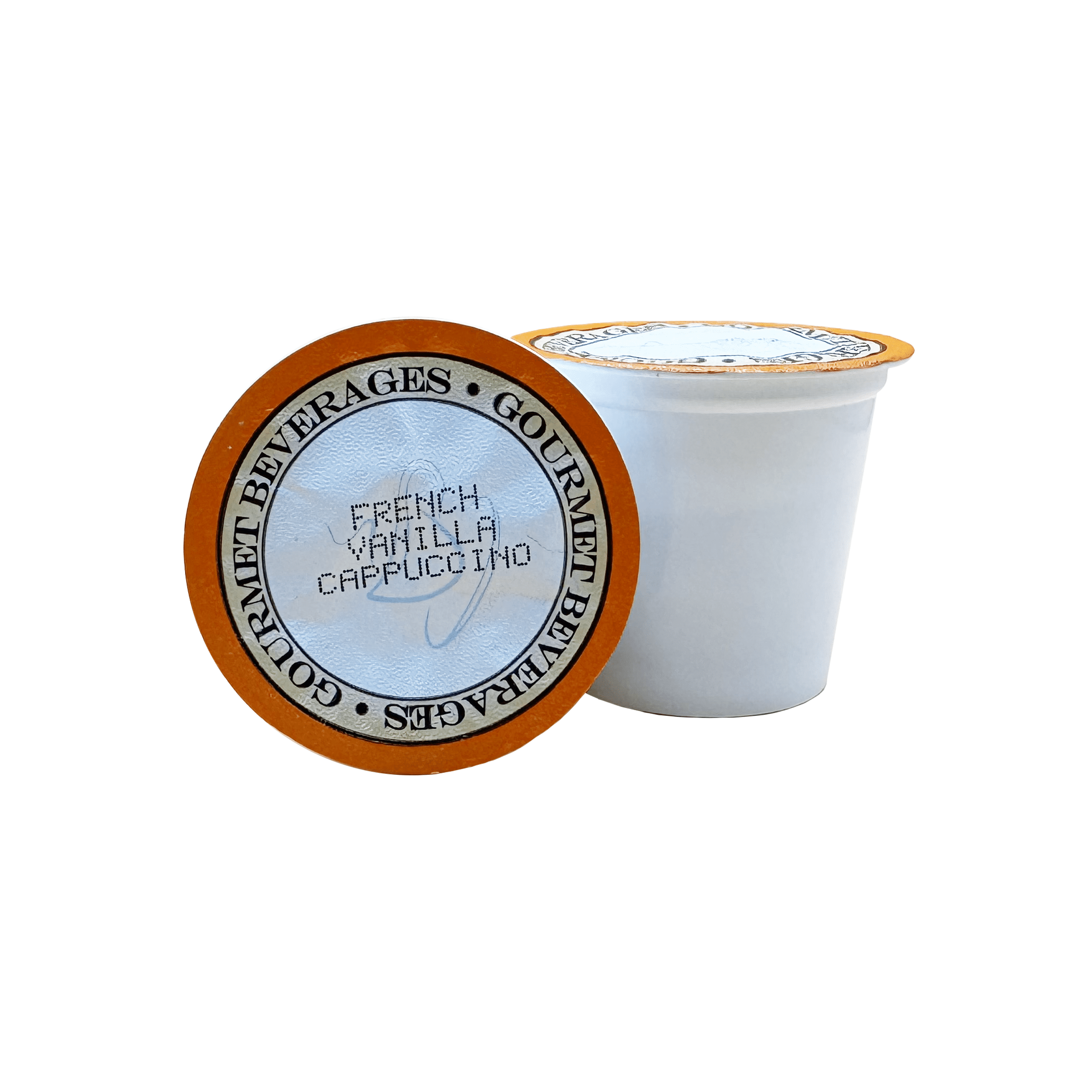 Caffe de Aroma Cappuccino Sampler, 24 Single-Serve Cups – 3 Flavors, 8 Cups Each: Vanilla Chai Tea, Caramel Cappuccino & French Vanilla – Compatible with Keurig K-Cup Brewers