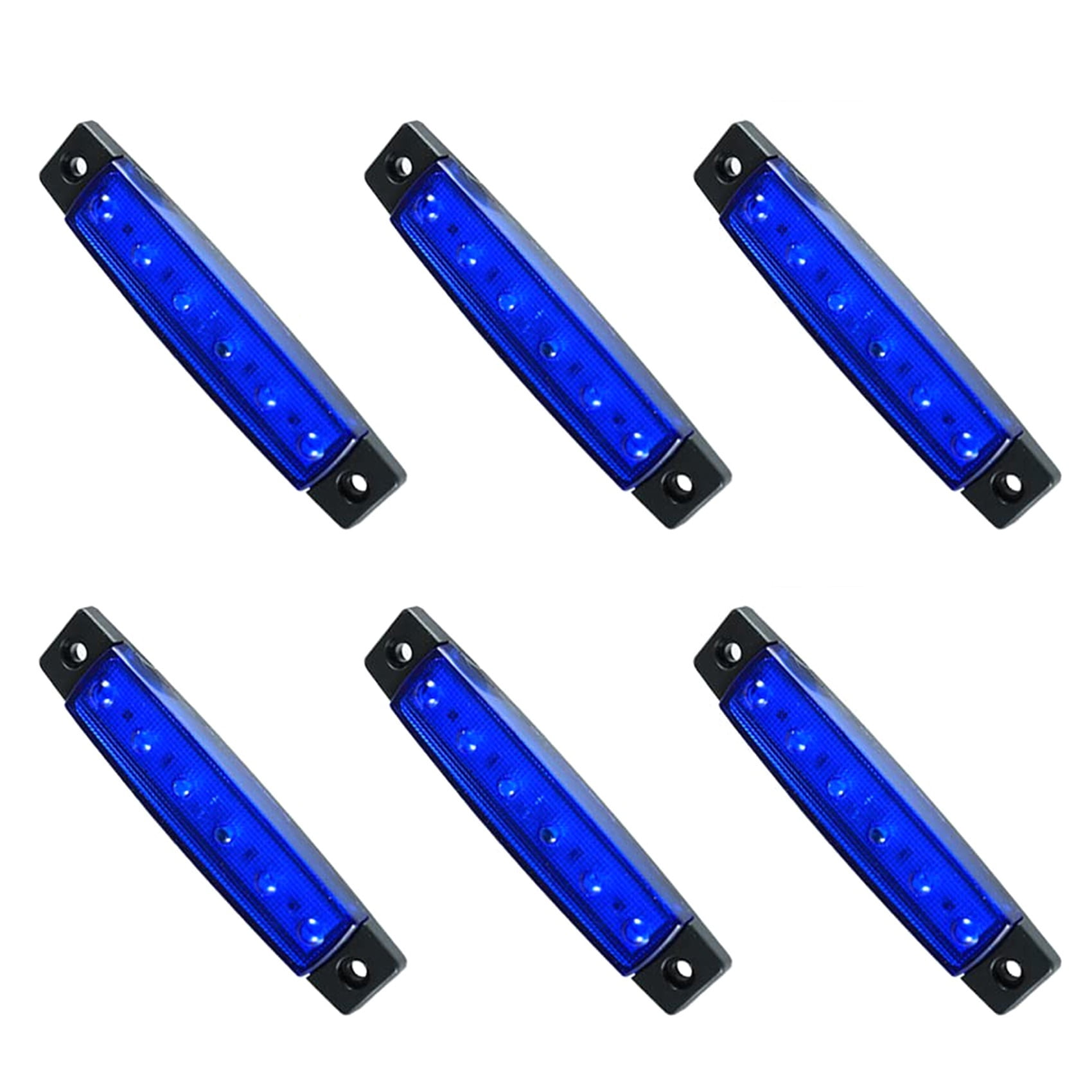 【Trjgtas】 6Pcs LED Boat Interior Lights Marine Boat Lights Marine