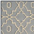 thumbnail image 4 of SAFAVIEH Four Seasons Nowell Geometric Polyester Area Rug, Light Blue/Ivory, 5' x 8', 4 of 6