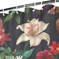 thumbnail image 3 of Pioneer Flower Floral Print Pattern Shower Curtain 36"x72" ,Bathroom Decorative Shower Curtains Set with 12 Hooks,Modern Waterproof Washable Shower Curtain, 3 of 6