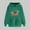 A-Army Green, variant on Ladies' Romantic Valentine Hooded Sweatshirt With Long Sleeve Cozy Fleece Material