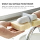thumbnail image 3 of 2 piezas de soporte magnético para jabón, estante de plástico para fregadero de cocina, sin perforaciones, con ventosa ABS, 3 of 6