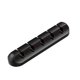 thumbnail image 1 of Portacables Manejo ordenado Portacables Enrollador flexible para auriculares 5 solt negro kusrkot Organizador de cables, 1 of 8