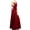 Wine, variant on Evanese Women's Classic Elegant Cowl Neck Sexy Long Gown Sleeveless Dress