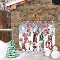 thumbnail image 5 of Extra Large 240x210cm Christmas Barn Themed Garage Door Banner Outdoor Holiday Cover Decorative Background For Festive Season, 5 of 6