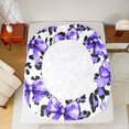 thumbnail image 5 of Feelyou Vintage Bowknot Bow Bed Sheets, Fashion Leopard Print King Sheets, 4 Pieces, 5 of 7