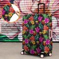 thumbnail image 4 of Pioneer Flower Floral Print Pattern Luggage Cover Fashion Suitcase Cover Baggage Covers Fit 25-28 Inch Luggage (Go Travel), 4 of 5