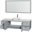thumbnail image 5 of Wyndham Collection WCR410072SDGWSD2WM70 72 inch Single Bathr, 5 of 7