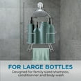 thumbnail image 5 of TreeLen Hanging Metal Shower Caddy over Shower Head, Rustproof Bathroom Organizer, 5 of 9