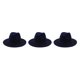 thumbnail image 1 of Minnieouse Sombreros con hebilla de cinturón, gorros grandes de invierno sólidos para vestir, gorros de lana cálidos para hombres, vaquero, Type1 NO1, 1 of 6