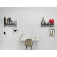 thumbnail image 2 of Peg Board Wall Display - Beautifully organise Your Home, Garage, Kitchen, Bedroom or Office Space with pegboard Wall décor and Organization (Grey), 2 of 9