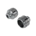 thumbnail image 1 of 14mm Motorcycle Slider Frame Aluminum Alloy Carbon Fiber Wheel Fairing Protection Crash Pad Protector Guard 48mm 46mm Titanium Tone 2 Pcs, 1 of 7