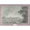 thumbnail image 2 of Richard Wilson 24x18 Gold Ornate Framed and Double Matted Museum Art Print Titled - View of St. Peter's and the Vatican from the Janiculum (1754), 2 of 4