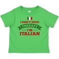 thumbnail image 3 of Inktastic No Therapy I'm Italian Boys or Girls Toddler T-Shirt, 3 of 5