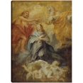thumbnail image 1 of Cuadro Decorativo - La coronación de la Virgen (ca. 1632-1633) Jr  Impresión en canvas, estrechado., 1 of 2