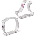 thumbnail image 4 of Ann Clark Witch Cookie Cutter Set, 2-Piece, Made in USA, 4 of 8