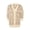 Beige, variant on Womens Cheetah Open Front Knit Cardigans V Neck Long Sleeve Oversized Leopard Sweater Fall Casual Vintage Coat Outfits