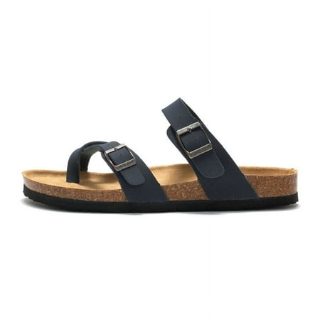 

hotio 2024 CUSHIONAIRE Women s Luna Cork Footbed Sandal With +Comfort