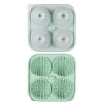 thumbnail image 2 of Golf Ball Ice Cube Tray Mold with Built-In Funnel, Food-Grade Silicone Whiskey Ice Maker for Cocktails and Drinks, Easy Release Self-Sealing Design, 2 of 6