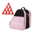 thumbnail image 4 of Bolsa para patines con 10 conos, elegante y ligera, de tela Oxford para esquiar y patinar. Rosa, 4 of 9