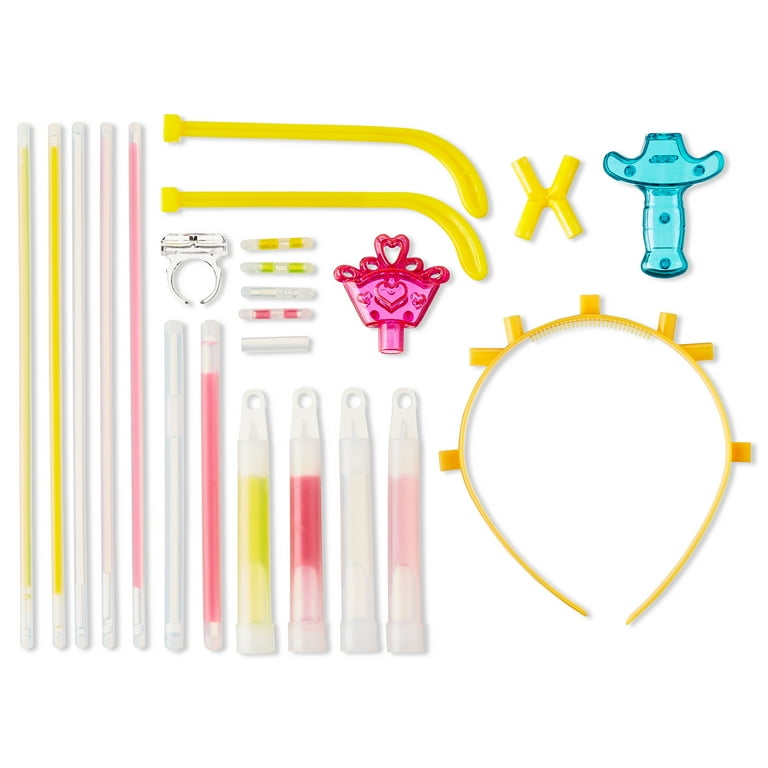 Way To Celebrate Multicolor Glow Party Favors Set, 200 Pieces with