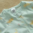thumbnail image 3 of Pijamas Gerber para Bebé Niña 3‑6 meses, Pack de 4 con estampado de leopardo, 3 of 6