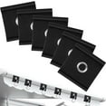 thumbnail image 3 of Pack of Six RV Awning Hooks Compatible with Different Pipe Sizes Black, 3 of 3