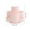 Pink, variant on 360 Degree Rotating 7‑Compartment Plastic Pen Holder, Large‑Capacity Spinning Desktop Organizer, Multi‑Slot Storage Caddy for Stationery Makeup Tools for Home Office Vanity Countertop
