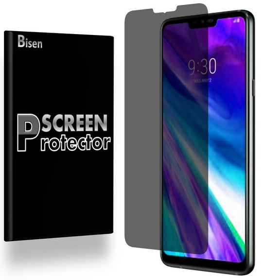LG G7 ThinQ / LG G7 (2018 Release) [2-Pack BISEN] Privacy Anti-Spy Screen Protector, Privacy Film To Keep Your Screen Secret, Anti-Scratch, Anti-Fingerprint