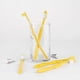 thumbnail image 2 of disposable travel toothbrush toothpaste kit, 2 of 5