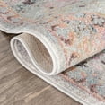 thumbnail image 6 of Well Woven Rodeo Elaine Vintage Bohemian Distressed Grey Ivory 2'7" x 9'10" Runner Area Rug, 6 of 7