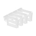 thumbnail image 3 of Separadores de refrigerador Divisores de refrigerador ajustables transparentes de 4 cuentas, suministros de cocina y oficina, accesorios de instalación simples, ahorro de espacio Fanmusic Separadores de refrigerador, 3 of 7