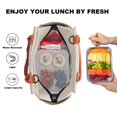 thumbnail image 3 of Bolsa de almuerzo Joymee con aislamiento para mujeres y hombres adultos, color beige, 10 L, 3 of 7