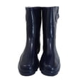 thumbnail image 2 of StarBay Women's Waterpoof Middle Short Shaft Rubber Rain Boots R902 Solid Dark Navy size 7, 2 of 2